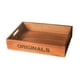 thumbnail image 5 of Bandeja de madera bandeja bandeja bandeja de exhibición rectangular para el escritorio de oficina en casa, 5 of 9
