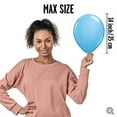 thumbnail image 3 of Qualatex - 11 Pale Blue Latex Balloons (100ct), 3 of 3