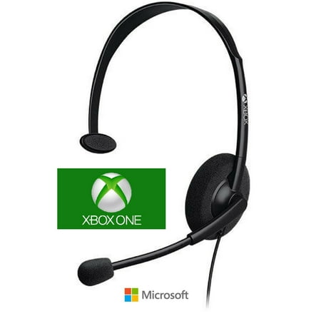 Original Microsoft Chat Gaming Headset for Xbox One Slim Headphone for Xbox One