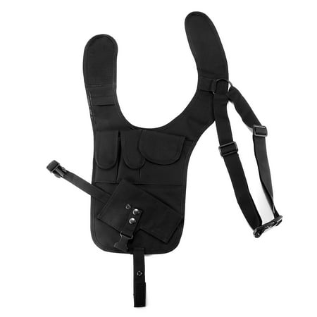 Nylon Sport Concealed Hidden Underarm Shoulder Holster Single Bag w/ Additional (Best Concealed Shoulder Holster)