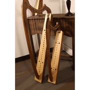 EMS 29-String Gothic Harp - Solid Walnut