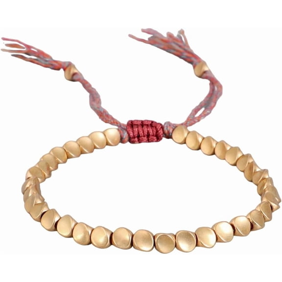 Copper Bracelet Handmade Tibetan Women Men Bracelet Lucky Amulet Rope Bracelet and Bangles Jewelry