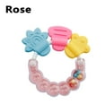 thumbnail image 1 of Agiferg Baby Bed Bell Rattle Toys Baby Rattle Teether Chewing Music Type Teether Baby Molar Stick Molar Solid Teeth Rattle Multifunctional Toddler Sensory Toys for Newborns, 1 of 2