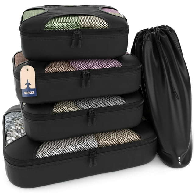Set Shacke de 5 unidades, organizador ligero para viajes, de Packing Cubes
