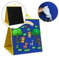 thumbnail image 4 of Foldable Kids Felt Flannel Board Felt Board Activity Kits Home Accessories, 4 of 8