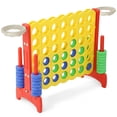 thumbnail image 1 of SDADI Giant 33 Inch 4-In-A-Row Game and Basketball Activity Floor Game, 1 of 8