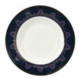 thumbnail image 6 of Noble Cobalt Bone China Deep Plate Set of 4, 6 of 7