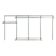 Rubbermaid Configurations Classic Custom 4' to 8' Wide Metal Closet Storage Kit