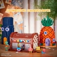 thumbnail image 4 of Bloques de construcción de la serie Bob Esponja, casa de piña, estatua de piedra, modelo de ladrillos, decoración de escritorio, juguetes para niños, regalos, 4 of 5