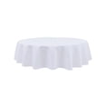 thumbnail image 3 of Jiaeri Waterproof Polyester Round Tablecloth for Dining Room,Solid Color Stain Proof Washable Table Cloth for Parties,Heat Resistant Table Cover for Home Kitchen,Easy Clean Decorative Protector, 3 of 7
