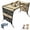 Khkai, variant on 2-in-1 Foldable Pet Grooming Bed, Bathing Stand and Hammock for Small to Medium Dogs and Cats, Reduce Escape for Home Washing Drying or Nail Care Tasks