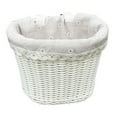 thumbnail image 4 of funtasica Kids Bike Basket Accessories Bike Hanging Basket for Children Toddlers Girls White, 4 of 8