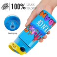 thumbnail image 6 of Kids Water Bottle with Straw - Garten of Banban 16.9 Oz Stainless Steel Travel Cup Vacuum Insulated Water Bottles for Boys Girls, 6 of 7