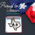 thumbnail image 2 of Proud to be a Texan Christmas Ornament, 2 of 4
