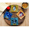 thumbnail image 3 of Juego de posavasos de cristal Silver Buffalo Harry Potter Hogwarts x4, 3 of 9