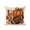 Terracotta, variant on Outdoor Pillows Waterproof, Fall Thanksgiving Bedding Throw Pillows with Insert for Couch Sofa Bed, Football Pumpkins Maple Leaves Modern 18x18 Inch Pillowcases Decorative Patio Pillow Set of 1