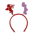 thumbnail image 2 of Diadema de San Valentin Hugo Decoraciones corazón Purpura, 2 of 9