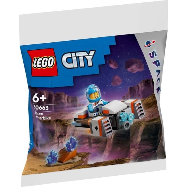 Set promocional de bolsas de plástico LEGO City Space Hoverbike 30663