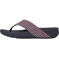 thumbnail image 3 of FitFlops Women's Surfa Canvas Slip-on Sandals Shoes Navy Size 8, 3 of 4