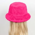 thumbnail image 5 of Lilgiuy Winter Fluffy Fuzzy Bucket Hat for Women Plush Furry Fisherman Hats Warm Hat for Birthday Halloween Christmas New Year, 5 of 5
