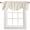 Cream, variant on Fsddascl Turquoise Tie Up Valance Curtains for Windows, Kitchen Curtains Window Treatments, Modern Pure Turquoise Short Window Shades Valances for Bedroom Bathroom Cafe 42"x18"