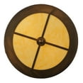thumbnail image 3 of Meyda Tiffany 144243 Tall Pines 2 Light 16" Wide Semi-Flush Drum Ceiling Fixture - Copper, 3 of 7