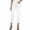White, variant on Capri Jeans for Women Summer High Waisted Stretch Denim Capris Business Casual Straight Leg Pants with Pockets,S,Dark Blue