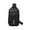 Black, variant on Darzheoy Sling Crossbody Backpack Shoulder Messenger Bag for Men, Mini Anti Theft One Strap Motorcycle Backpack Sling Tactical Chest Bag for Hiking Walking Biking Travel Cycling