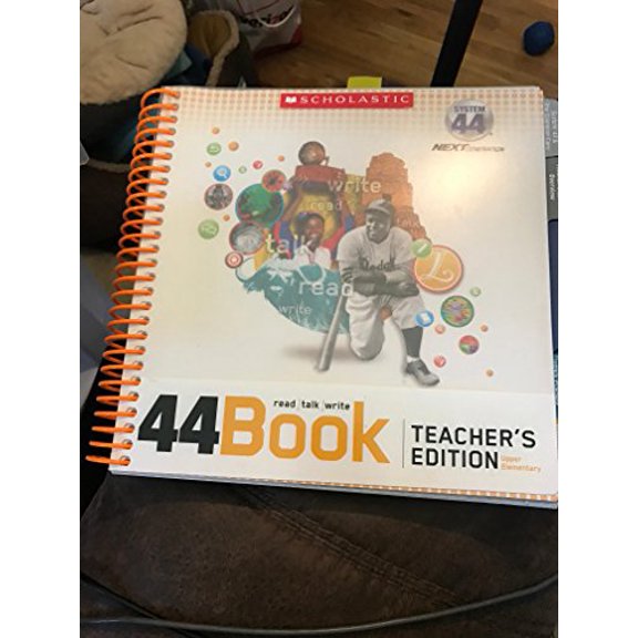 Pre-Owned scholastic system 44 next generation 44book read talk write teacher's edition upper elementary, 9780545500999, 0545500990, Paperback,