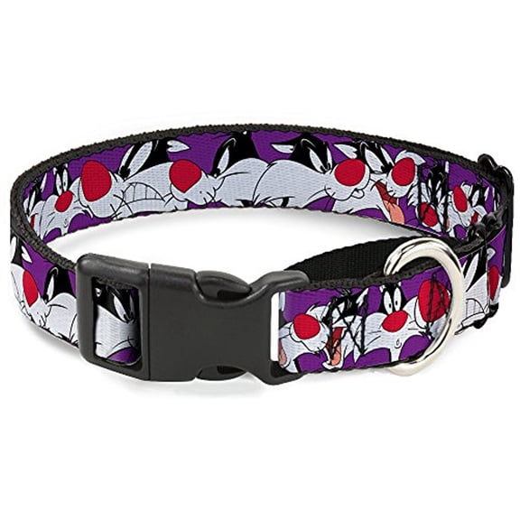 buckle down looney tunes pet dog collar