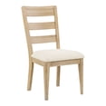 thumbnail image 2 of Clove Brown Upholstered Dining Chair Set / Easy to Maintain, Ideal for Family Meals, 2 of 3