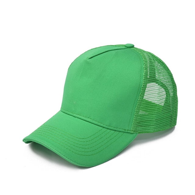 Custom Logo Printed Baseball Cap Men's and Women's Trucker's Hat Advertising Cartoon Cap 5 Mesh58cm adjustable&with logo Gao Jinjia LED
