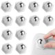 thumbnail image 2 of Mini Caster Wheels for Small Appliances, Self Adhesive Caster Wheels, Stainless Steel Rollers (12 PCS, White), 2 of 5