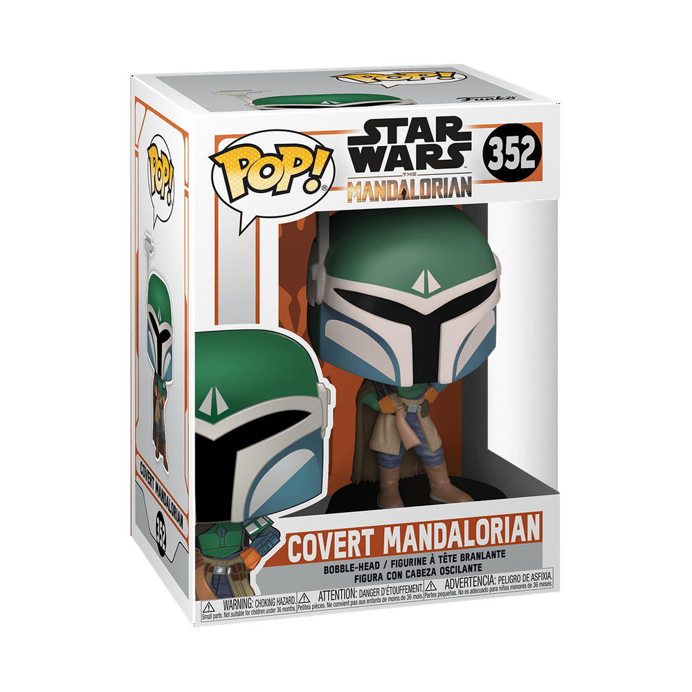 Funko POP! Star Wars: The Mandalorian - Covert Mandalorian - Walmart.com - Walmart.com