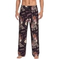 thumbnail image 1 of Balery Romantic Paris Pantalones de pijama para hombre, pijama ultraligero, pantalón de descanso-Large, 1 of 6