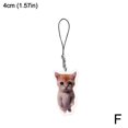 thumbnail image 2 of Llavero con forma de gato, cabeza de gato, plátano, expresión de gato, escultura de arena de celebridades, colgante de mochila escolar con forma de gato parodia, 2 of 2