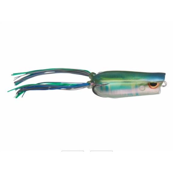 Spro & Gamakatsu SBEPP60MSHD 0.5 oz Bronzeye Frog Popper Misty Shad