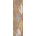 thumbnail image 2 of Addison Rugs Chantille Indoor/Outdoor Transitional Floral Paprika Machine Washable Runner Rug, 2'3" x 7'6", 2 of 8