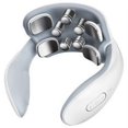 thumbnail image 1 of Masajeador de cuello de pulso eléctrico para aliviar el dolor, masajeador de cuello inteligente con calor, masajeador de cuello portátil con almohadillas de gel para mujeres y hombres regalo, 1 of 5