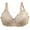 Beige BG80, variant on Women Bras Womens Underwear Lift up Gathered Bras Solid Color Comfy Thin Brassiere Lady Plus Size Everyday Wear White 85