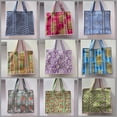 thumbnail image 2 of HandBlock Print Quilted Shoulder Bags Beach Tote, 2 of 11