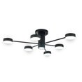 thumbnail image 1 of Lampara de techo estilo industrial hierro forjado lampara downlight ilios innova  6 + 1 luces, 1 of 9
