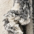 thumbnail image 5 of Rugs.com Serenity Shag Collection Rug – 5' x 8' White Shag Rug Perfect For Living Rooms, Large Dining Rooms, Open Floorplans, 5 of 6