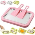 thumbnail image 1 of Ice Cream Maker Machine, Rolled Icecream Maker Kit, DIY Freezy Bake Frozen Yogurt Machine, At-Home Soft Yogurt Maker Machine for Kids Adults, 1 of 9