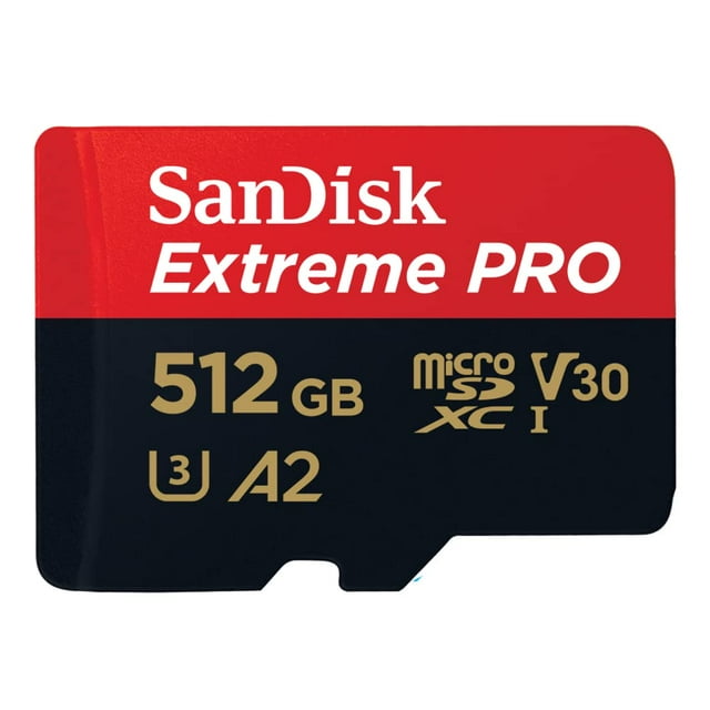 Tarjeta de memoria SanDisk Extreme PRO microSDXC UHS-I 512GB