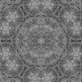 thumbnail image 1 of Ahgly Company Machine Washable Indoor Square Transitional Black Area Rugs, 5' Square, 1 of 7