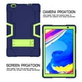 thumbnail image 3 of FIEWESEY for Vankyo matrixpad S20 Case,Shockproof Rugged Case for Facetel Q3 Pro/TOSCIDO P20/P101/TOPELOTEK MID1001S/VUCATIMES N20/DUODUOGO Tbalet 10 Inch+Screen Protector (Navy/Green, 1 Pack), 3 of 7
