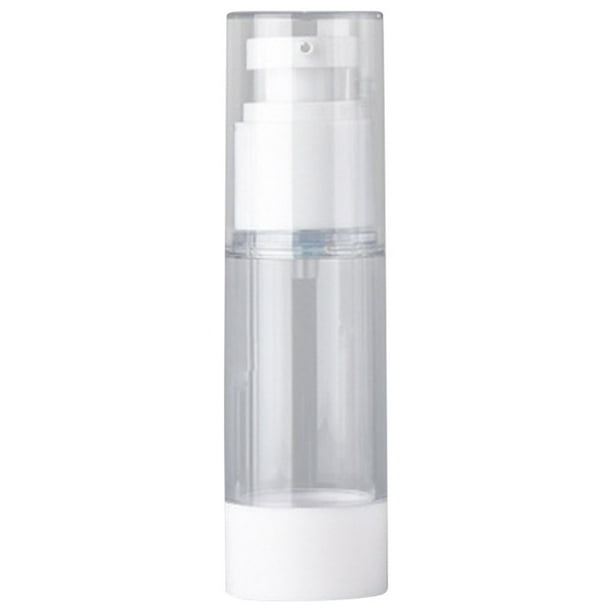 Xihbxyly Botellas con Bomba Transparentes, Envases Versátiles de 15 Ml, 30 Ml y 50 Ml, Diseño a Prueba de Fugas para Viajes, Ideales para Lociones, Perfumes y Bases de Maquillaje, Perfectas para Quie