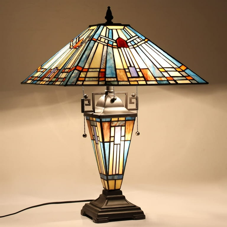 Vinplus Tiffany Table Lamp Night Light 16