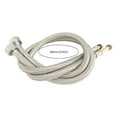 thumbnail image 2 of 60cm Stainless Steel Braided Supply Line Set Universal Hot Cold Water Connector For Kitchen Faucet Installation, 2 of 3